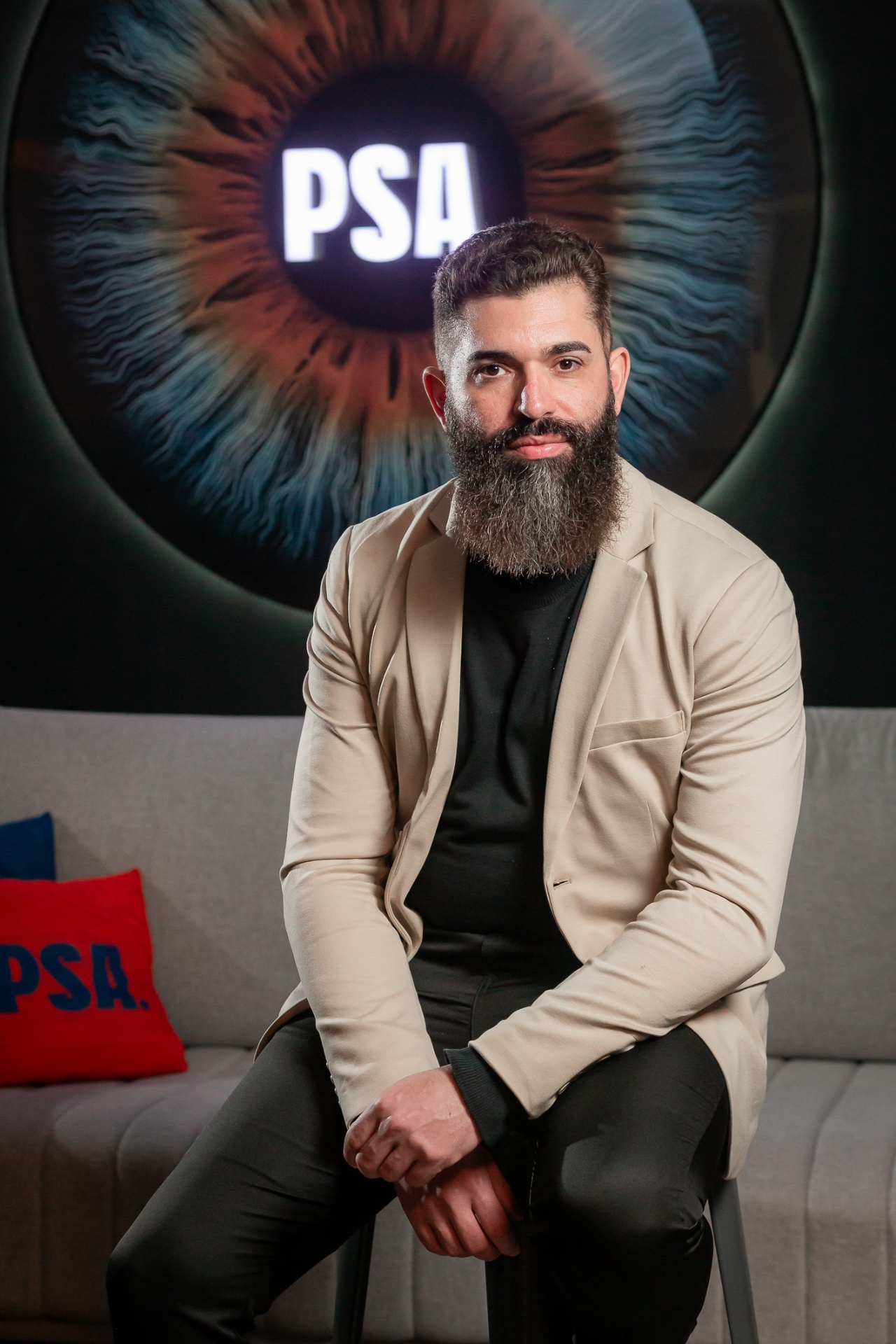 Retrato de Alex Missiano.